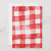 Crawfish Boil Geburtstagsparty Einladung (Rückseite)