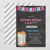 Crawfish boil Gender-Einladung Einladung (Vorne/Hinten)