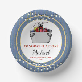 Crawfish Boil Graduation Party Pappteller