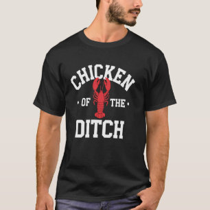 Crawfish Boil Hühnchen vom Graben Lustiger Mardi G T-Shirt