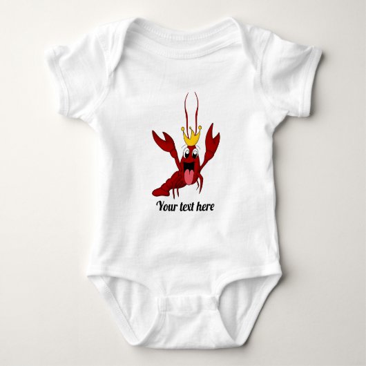 Crawfish Boil Jährliche Wiedersehen-Partys Baby Strampler (Vorderseite)