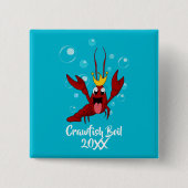 Crawfish Boil Jährliche Wiedersehen-Partys Button (Vorderseite)