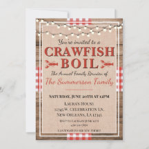 Crawfish Boil Jährliche Wiedersehen-Partys