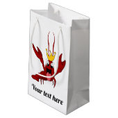 Crawfish Boil Jährliche Wiedersehen-Partys Kleine Geschenktüte (Rückseite Schrägansicht)