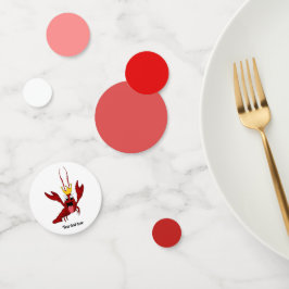 Crawfish Boil Jährliche Wiedersehen-Partys Konfetti