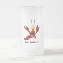 Crawfish Boil Jährliche Wiedersehen-Partys Mattglas Bierglas