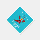 Crawfish Boil Jährliche Wiedersehen-Partys Serviette (Ecke)