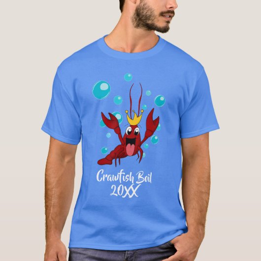 Crawfish Boil Jährliche Wiedersehen-Partys T-Shirt (Vorderseite)