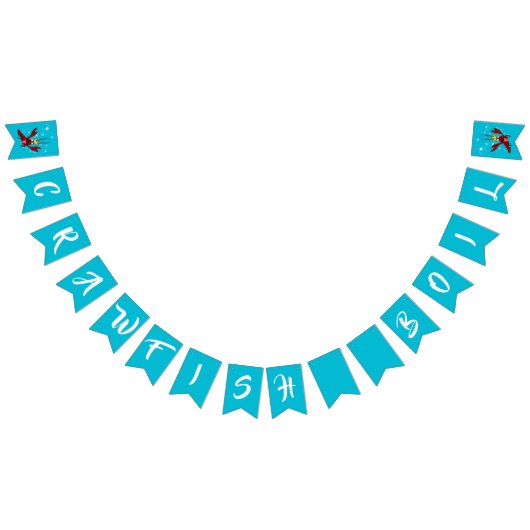 Crawfish Boil Jährliche Wiedersehen-Partys Wimpelkette (Alle)