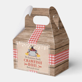 Crawfish Boil Jährliches Party Rustic Picnic Geschenkschachtel