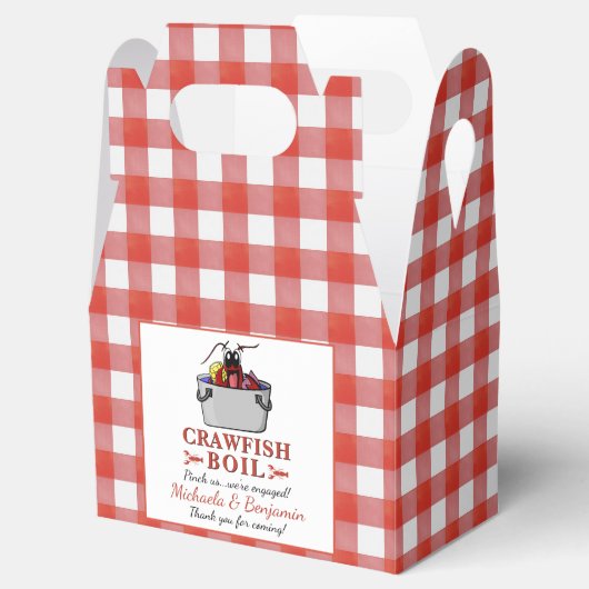 Crawfish Boil Lobster Grillparty Geschenkschachtel (Geöffnet)
