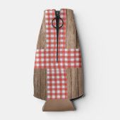 Crawfish Boil Lobster Rustikale Engagement Party Flaschenkühler (Rückseite)