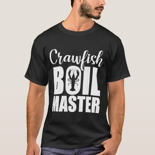 Crawfish Boil Master Mens Crawfish Crew T-Shirt (Vorderseite)