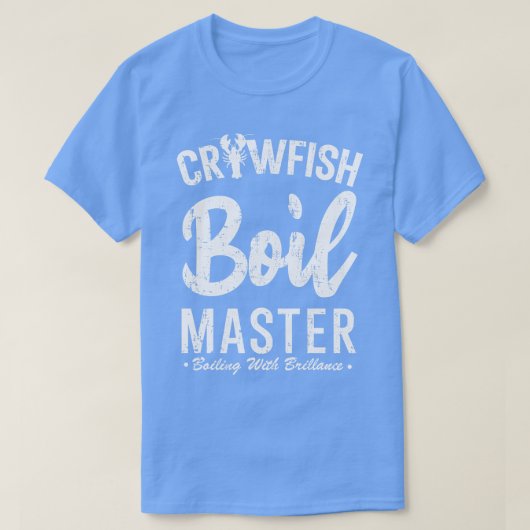 Crawfish Boil Master TShirt (Design vorne)