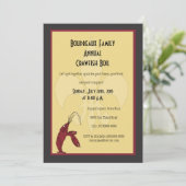 Crawfish Boil mit Einladungen zur Lilie (Stehend Vorderseite)