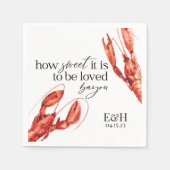 Crawfish Boil Napkin Serviette (Vorderseite)