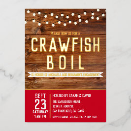 Crawfish Boil Paare Einladung