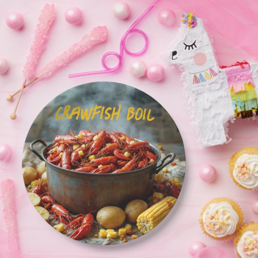 Crawfish Boil Paper Teller (Party)