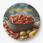 Crawfish Boil Paper Teller (Vorderseite)