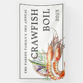 Crawfish Boil Party Banner (Vertikal)