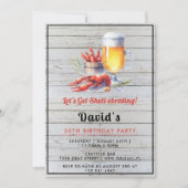Crawfish Boil Party Einladung Sommer 30. Geburtsta (Vorderseite)