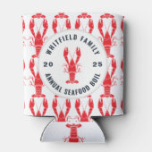 Crawfish Boil Personalisiertes Party Dosenkühler (Rückseite)