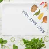 Crawfish Boil Recipe Geschirrtuch (Gefaltet)