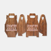 Crawfish Boil Rustic Couple Dusche Verlobung Geschenkschachtel (Ungefaltet)