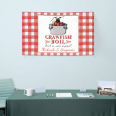 Crawfish Boil Seafood Barbecue Party Banner (Messeveranstaltung)