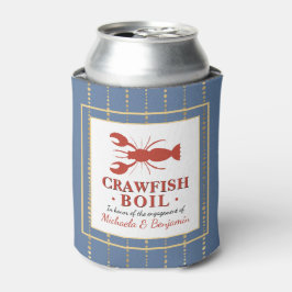 Crawfish Boil Seafood Blue Engagement Party Dosenkühler