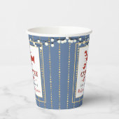 Crawfish Boil Seafood Blue Engagement Party Pappbecher (Links)