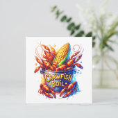 CRAWFISH BOIL - Siehe Rückseite Einladung (Stehend Vorderseite)