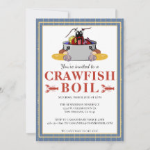 Crawfish Boil Summer Seafood Barbecue Party