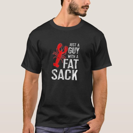 Crawfish Boil T-Shirt Funny nur ein Typ mit feinem (Vorderseite)