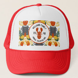 Crawfish Boil Trucker Hat - Cajun Seafood Party Truckerkappe