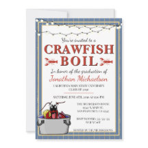 Crawfish Boil University Uni-Abschluss Party