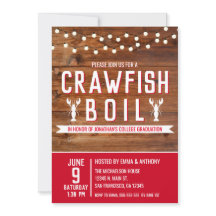 Crawfish Boil University Uni-Abschluss Party