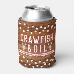 Crawfish Boil Wedding Engagement Party Gefallen Dosenkühler