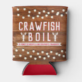 Crawfish Boil Wedding Engagement Party Gefallen Dosenkühler (Vorderseite)
