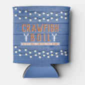 Crawfish Boil Wiedersehen Meeresfrüchte Party Blau Dosenkühler (Vorderseite)
