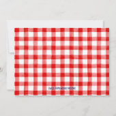 Crawfish Boil zum Geburtstag Einladung (Rückseite)