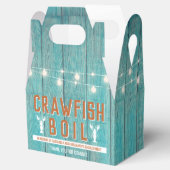 Crawfish Booking Special Event Blue Engagement Par Geschenkschachtel (Geöffnet)