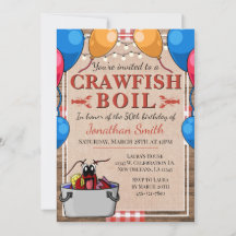 Crawfish Booking Special Event Geburtstag
