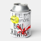 Crawfish Bowl Dosenkühler (Kanne Vorderseite)