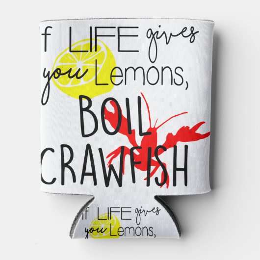 Crawfish Bowl Dosenkühler (Vorderseite)