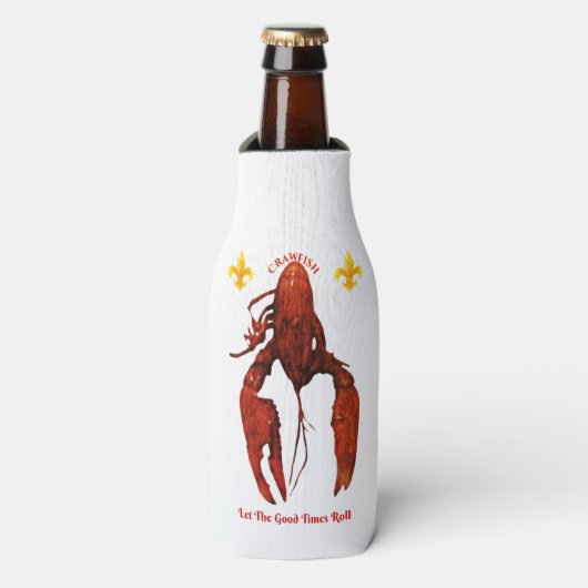 Crawfish Can Cooler Flaschenkühler (Flaschenvorderseite)