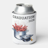 Crawfish & Caps: Ein gekochter Abschluss Dosenkühler (Kanne Vorderseite)