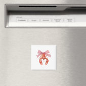 Crawfish Coquette Bow Crawfish Boil Lobster Cajun Magnet (In Situ (Geschirrspüler))