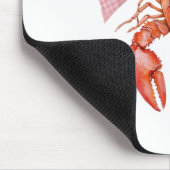 Crawfish Coquette Bow Crawfish Boil Lobster Cajun Mousepad (Ecke)