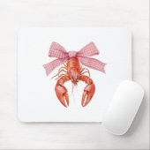 Crawfish Coquette Bow Crawfish Boil Lobster Cajun Mousepad (Mit Mouse)